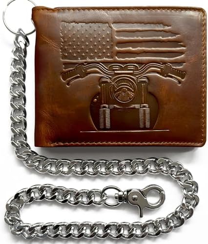 Amazon.com: Harley-Davidson Men's Spare Parts 25 in Wallet Chain